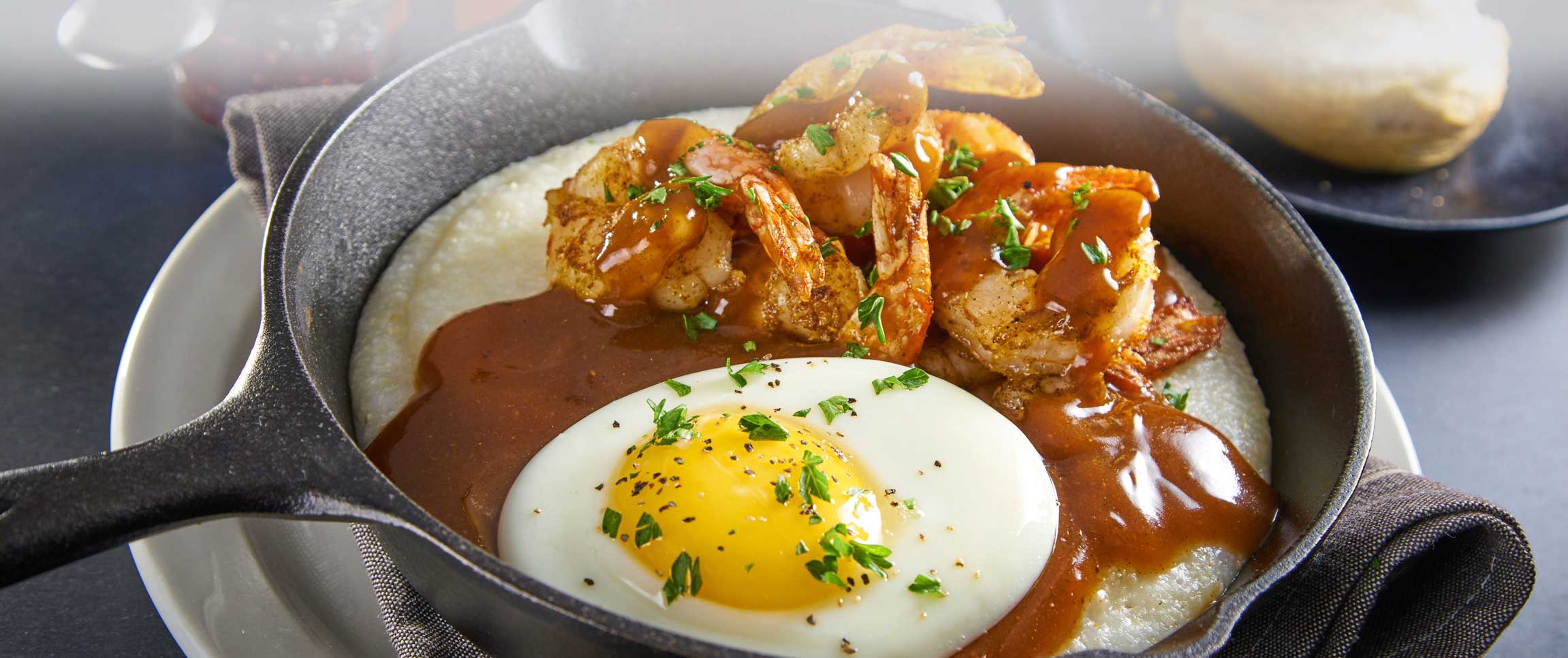 Breakfast Shrimp & Grits