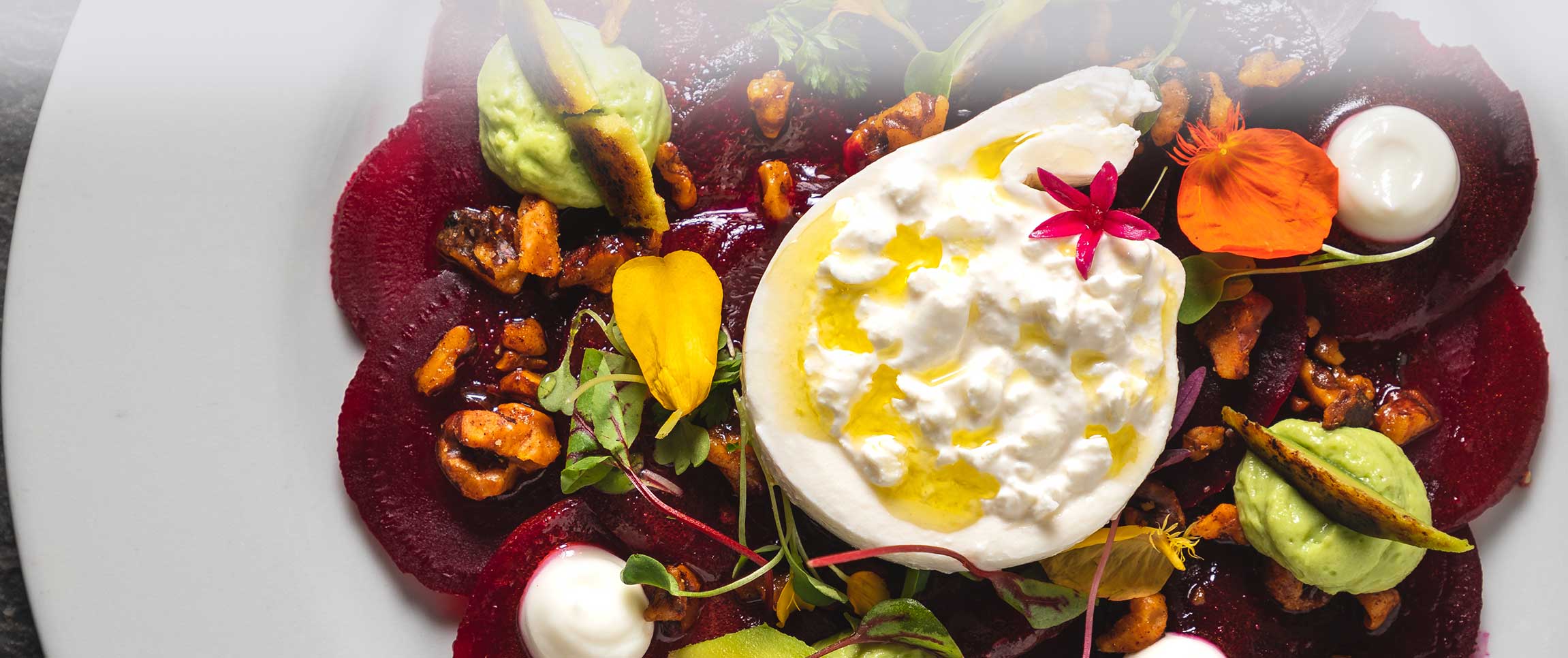 Piancone® Burrata and Beet Salad