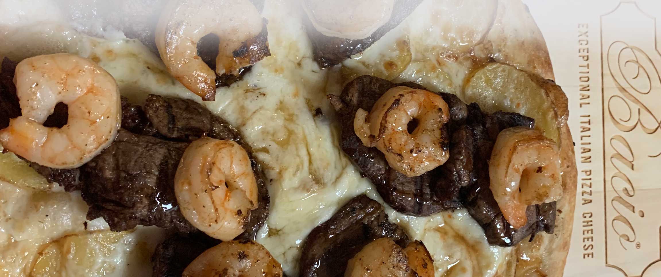 Midwest Surf and Turf Pizza