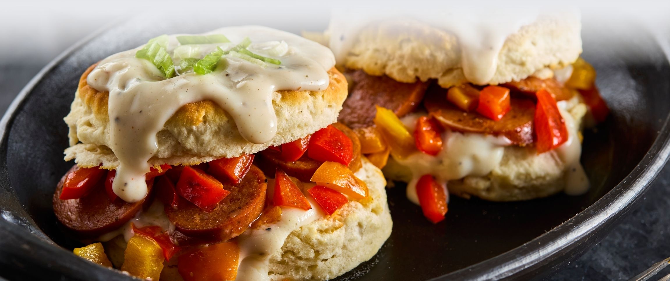 Cajun Biscuits and Gravy