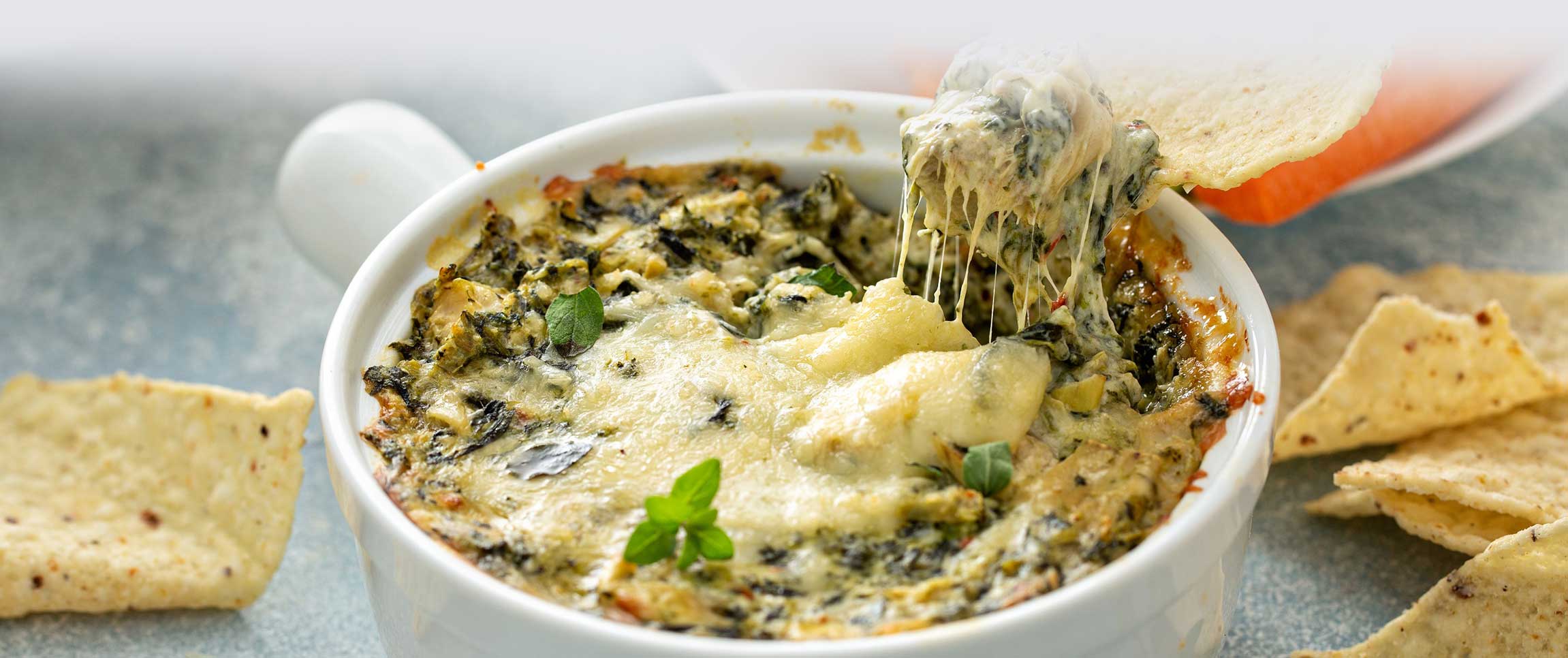 4 cheese Spinach and Artichoke Dip