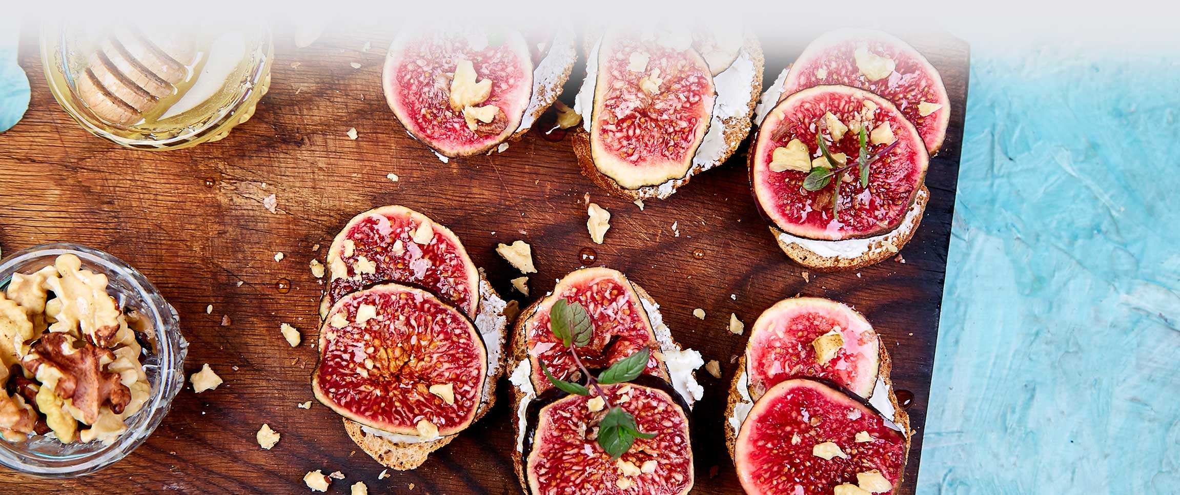 Asparagus and Fig Bruschetta