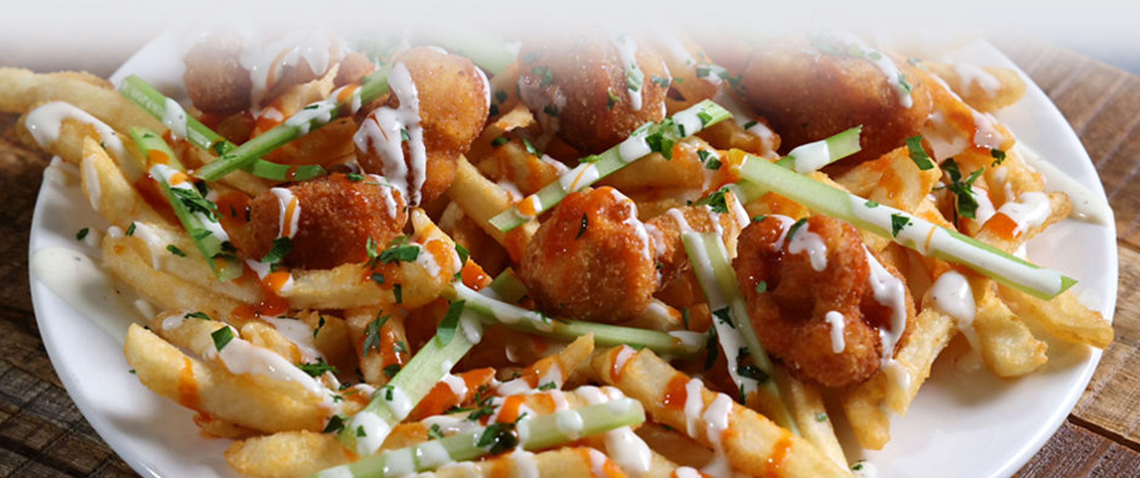 Buffalo Cauliflower & Fries