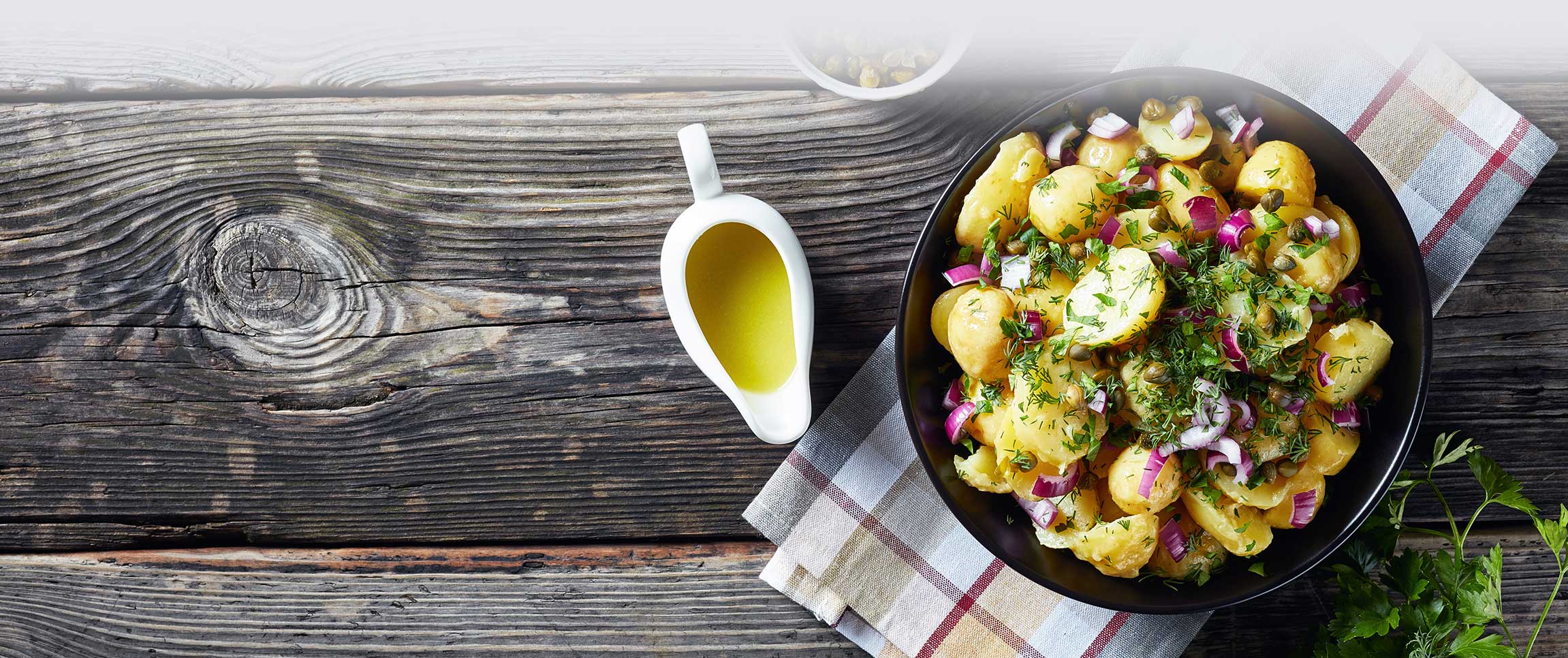 Cajun Red Potato and Caper Salad with Dijon Aioli