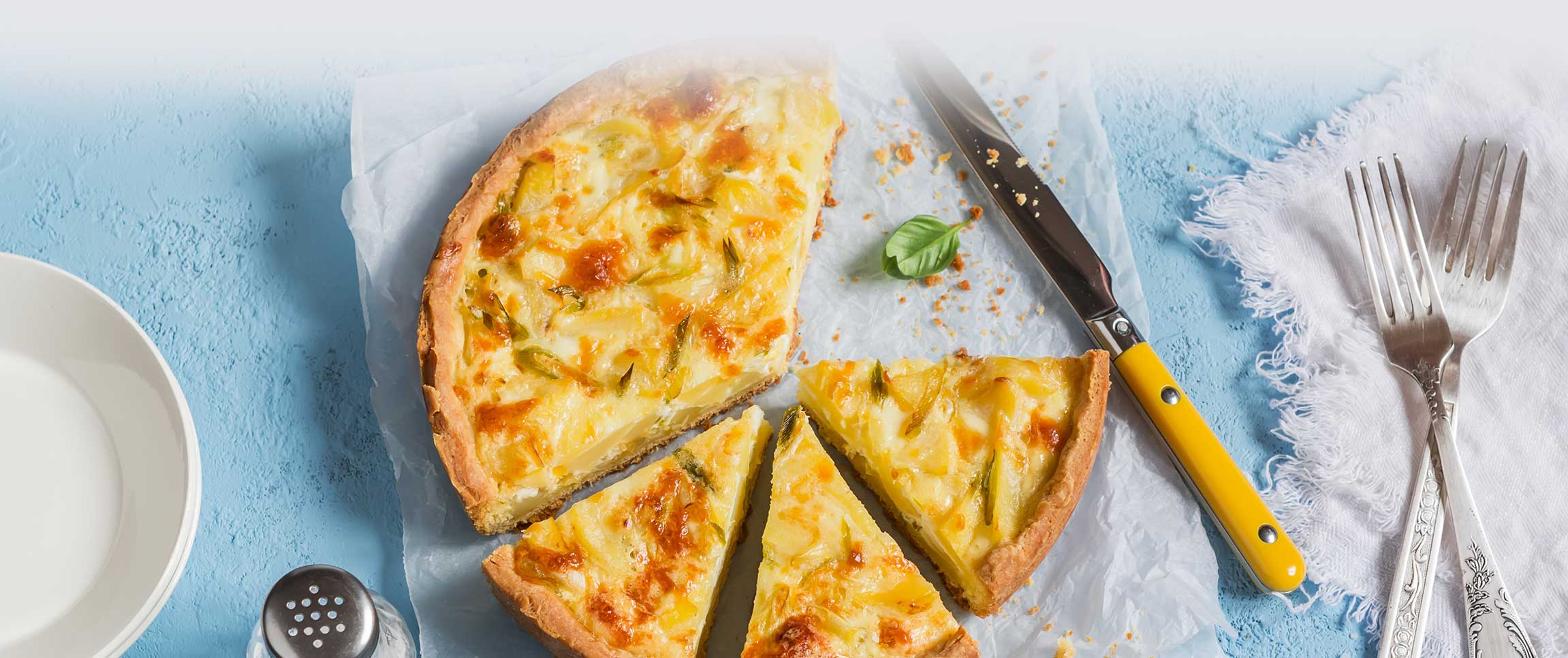 Yukon and Onion Tart