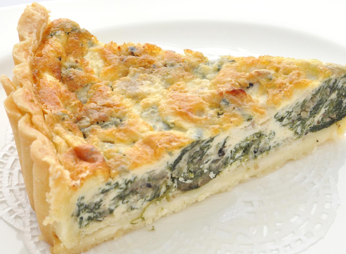 Artichoke, Mushroom and Parma Ham Tart