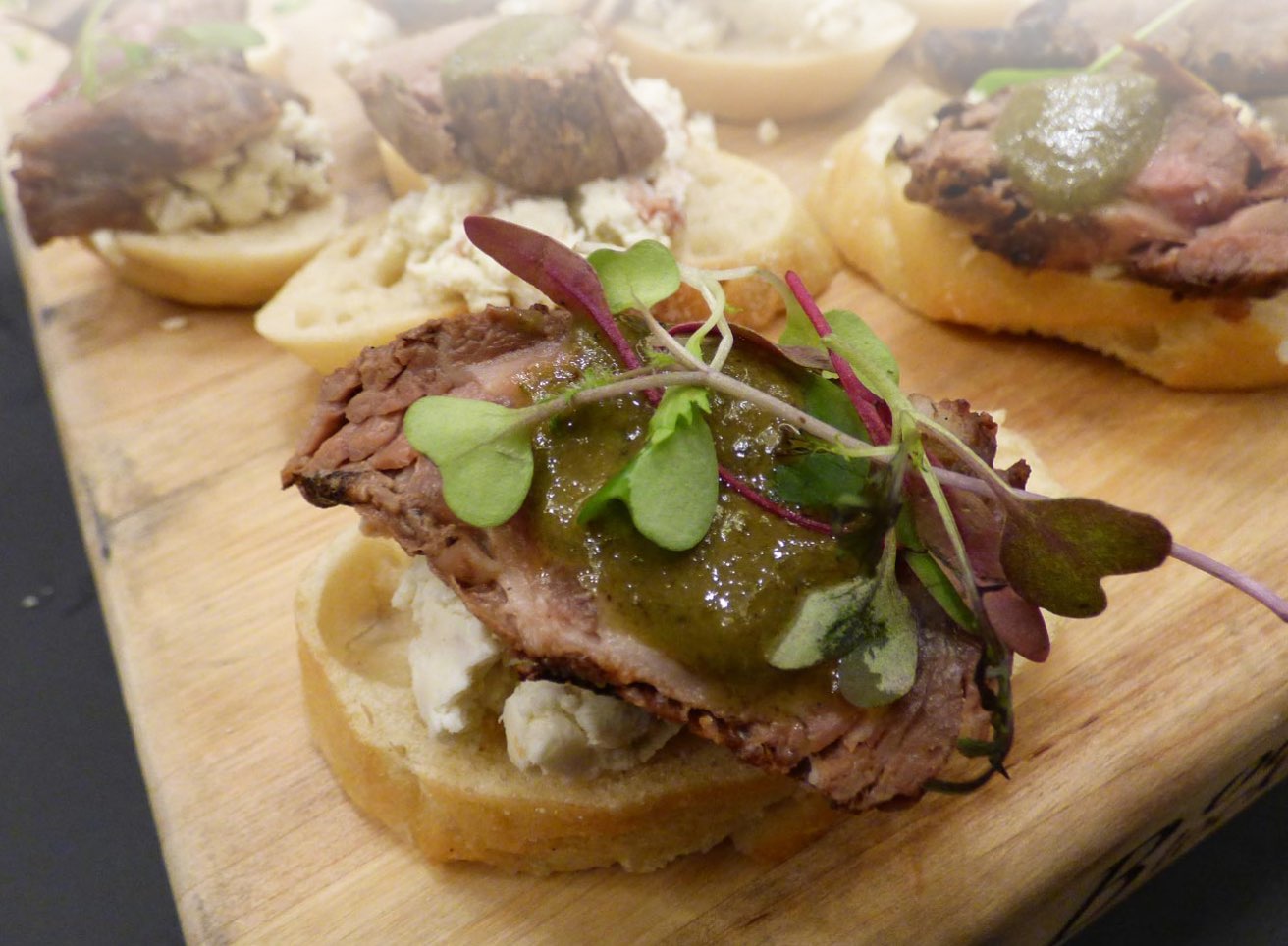 Beef Canapes
