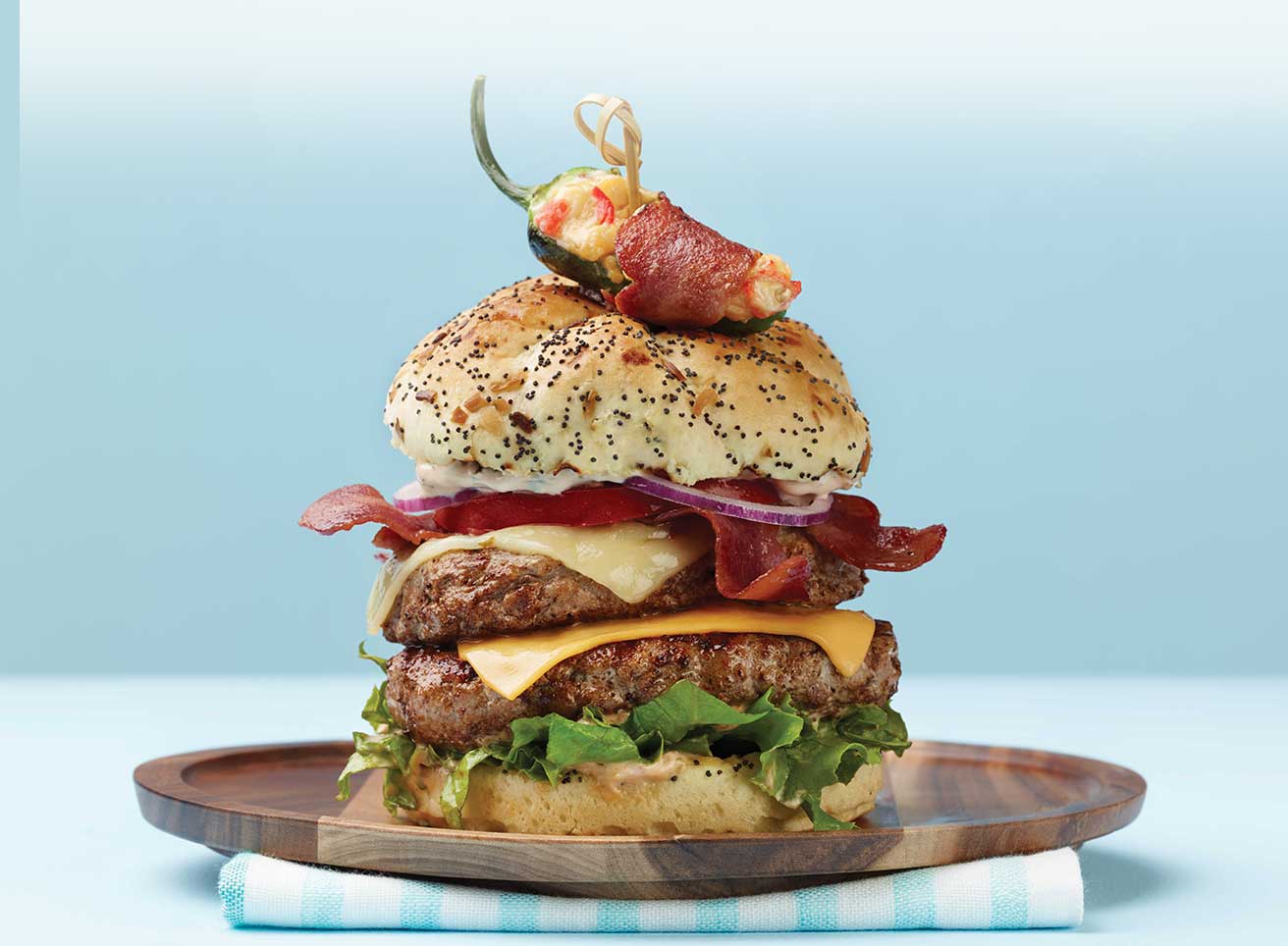 BLT Mega Turkey Burger