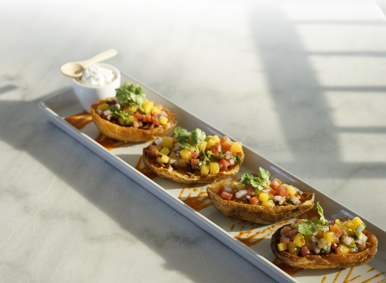 Potato Skin Boats