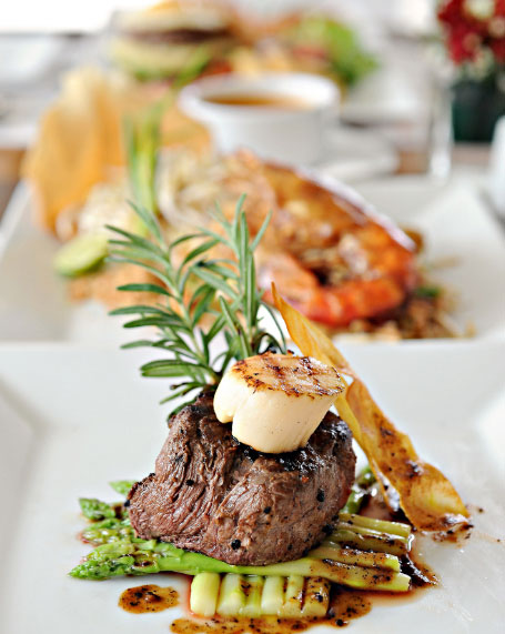 Surf and Turf - Filet and Scallop