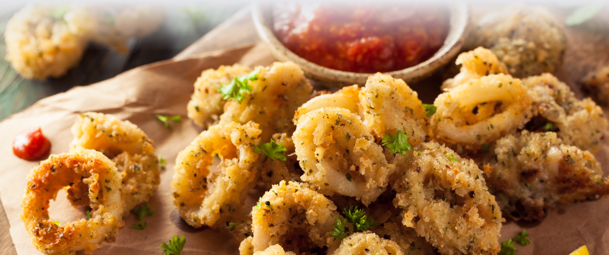 Fried Calamari with Dipping Sauce